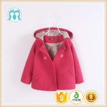 Full Sleeve manteaux noël enfants coton nylon mode asiatique manteaux d'hiver bébé filles rose foncé pour les filles nouveau